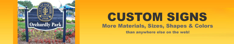Custom Signs: Sign and Banner
