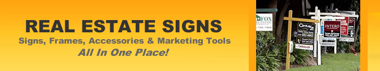 Real Estate Signs